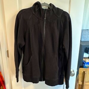 Lululemon Scuba Full-zip Hoodie Black XL/XXL